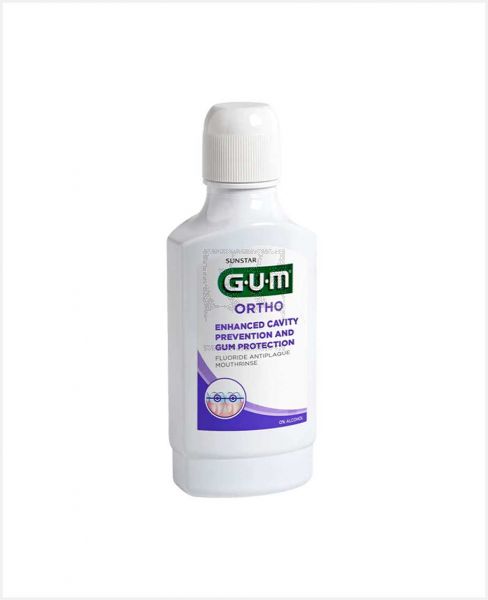 SUNSTAR GUM ORTHO MOUTHRINSE 300ML