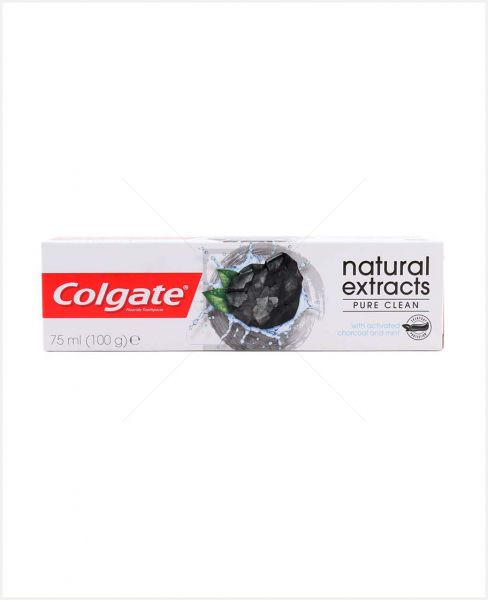 COLGATE NATURAL EXTRACTS CHARCOAL & MINT 75ML CP991-0