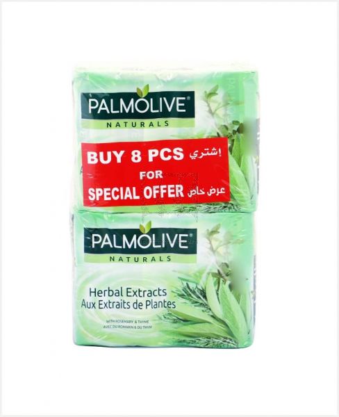 PALMOLIVE NATURALS SOAP HERBAL EXT-ROSE&THYME 8SX90GM