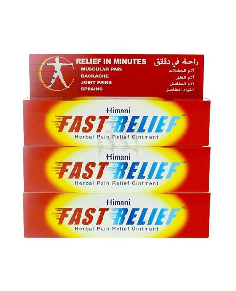 HIMANI FAST PAIN RELIEF OINTMENT 50GM 2+1FREE