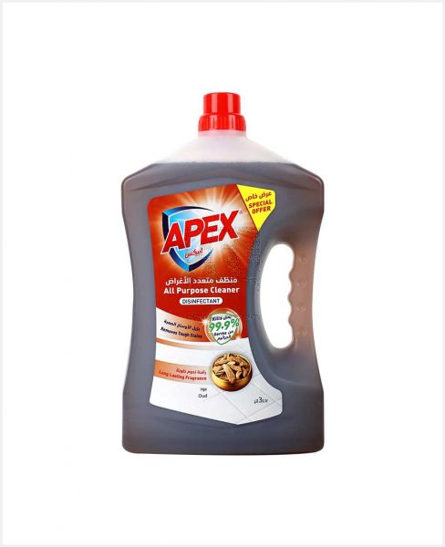 APEX ALL PURPOSE CLEANER OUD 3LTR @S.PRICE