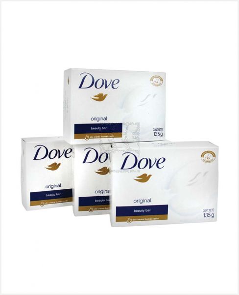 DOVE CREAM SOAP ASSORTED 4SX135GM