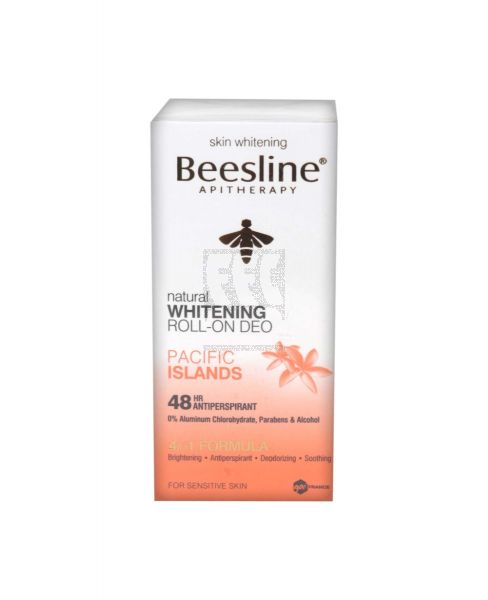 BEESLINE WHITENING ROLL-ON DEODORANT PACIFIC ISLANDS 50ML