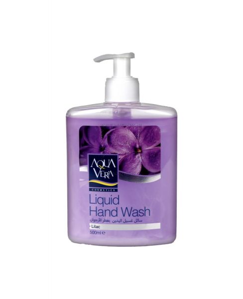 AQUA VERA LIQUID HAND WASH LILAC 500ML