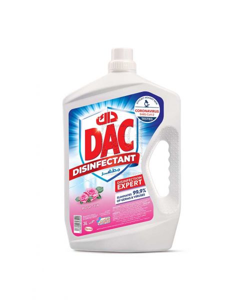DAC TOTAL PROTECTION BASE DISINFECTANT ROSE 3LTR
