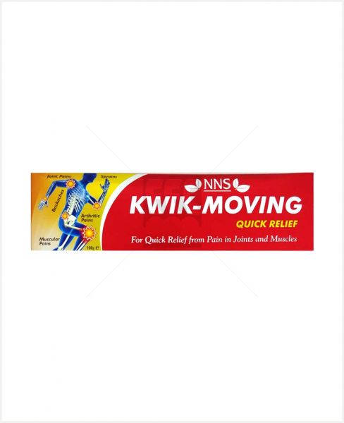 NNS KWIK-MOVING RELIEF CREAM 100GM