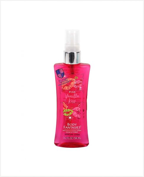 BODY FANTASIES PINK VANILLA KISS BODY SPRAY 94ML