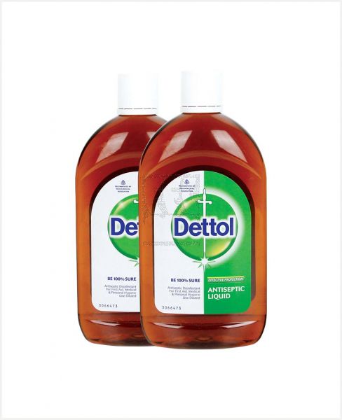 DETTOL ANTISEPTIC LIQUID 2PCS X550ML @PROMO