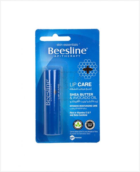 BEESLINE LIP CARE SHEA BUTTER AND AVOCADO OIL 4GM