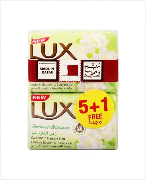 LUX GARDENIA BLOSSOM SOAP BAR 120GM 5+1 FREE