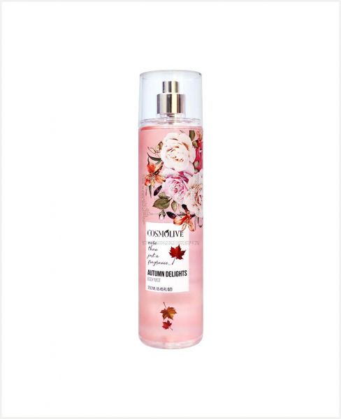 COSMOLIVE AUTUMN DELIGHTS BODY MIST 250ML