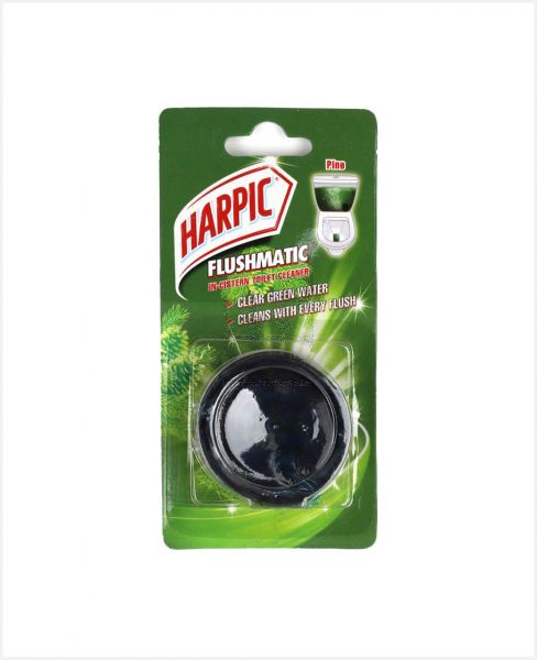 HARPIC FLUSHMATIC IN-CISTERN TOILET CLEANER PINE 50GM