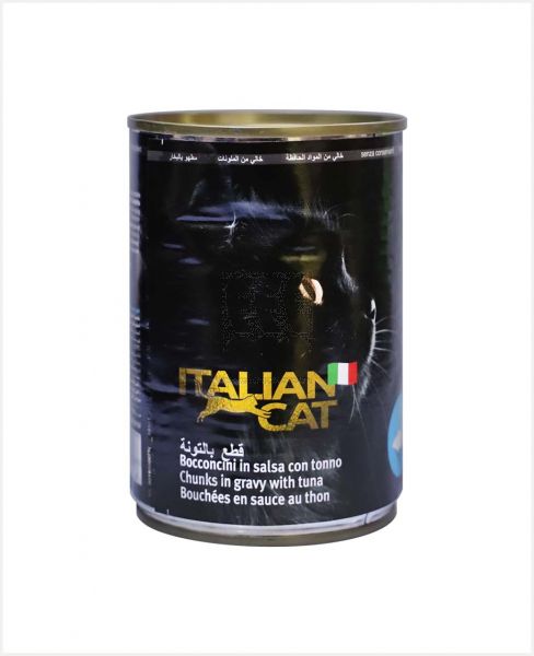 ITALIAN CAT CHUNKS IN GRAVY WITH TUNA 405GM