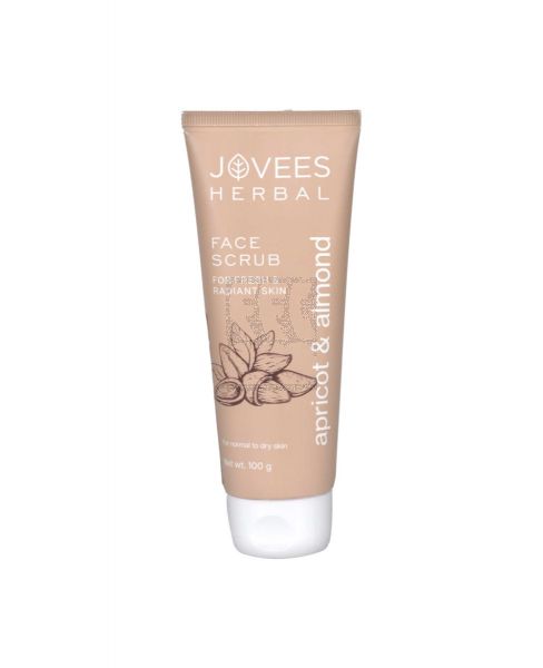 JOVEES APRICOT AND ALMOND FACE SCRUB 100GM