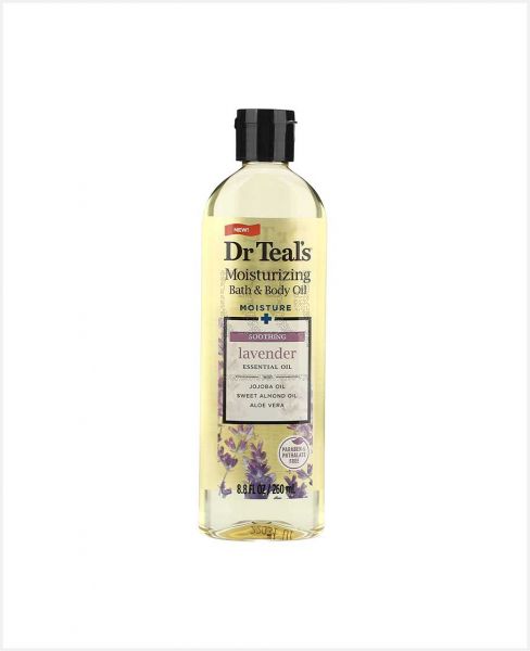 DR TEAL'S SOOTHING LAVENDER BATH AND BODY OIL 260ML