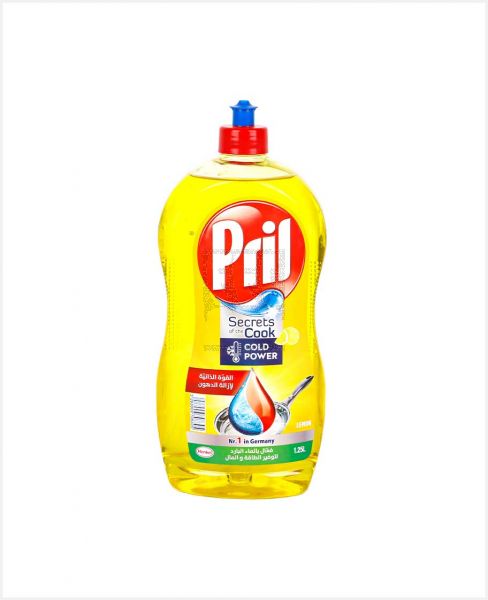 PRIL DISHWASHING LIQUID SECRETS OF COOK LEMON 1.25L