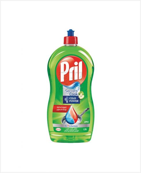 PRIL DISHWASHING LIQUID SECRETS OF COOK APPLE 1.25L