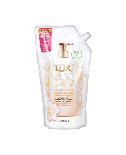 LUX PERFUMED HAND WASH VELVET JASMINE REFILL POUCH 1L