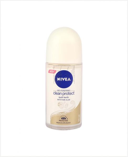 NIVEA DEO ROLL ON CLEAN PROTECT 50ML