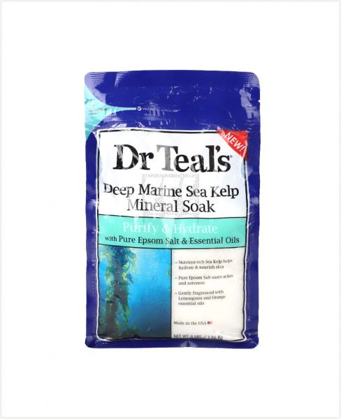 DR TEAL'S DEEP MARINE SEA KELP PURIFY&HYDRATE W/ OILS 1360GM