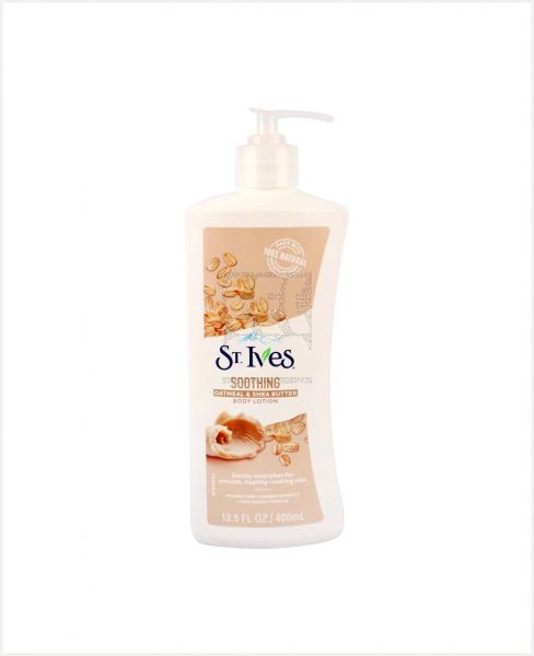 ST. IVES SOOTHING OATMEAL & SHEA BUTTER BODY LOTION 400ML