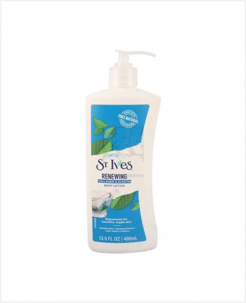 ST. IVES RENEWING COLLAGEN AND ELASTIN BODY LOTION 400ML