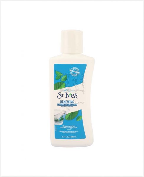 ST. IVES RENEWING BODY LOTION COLLAGEN AND ELASTIN 200ML