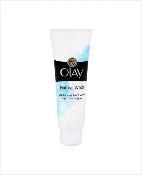OLAY NATURAL WHITE HEALTHY FAIRNESS FACE WASH 100GM PROMO