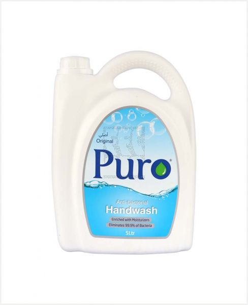 PURO ANTI-BACTERIAL HAND WASH ORIGINAL 5LTR