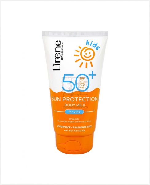 LIRENE SUN PROTECTION BODY MILK FOR KIDS SPF50 150ML