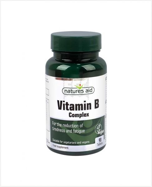 NATURES AID VITAMIN B COMPLEX 90 TABLETS