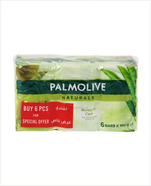 PALMOLIVE NATURALS SOAP ALOE VERA & OLIVE 6SX150GM PROMO