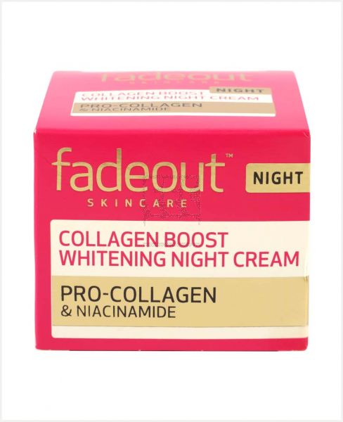 FADE OUT COLLAGEN BOOST WHITENING NIGHT CREAM 50ML