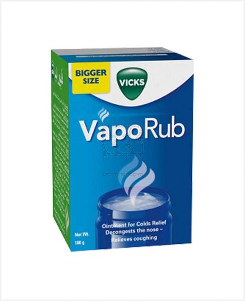 VICKS VAPORUB (NEW) 100GM