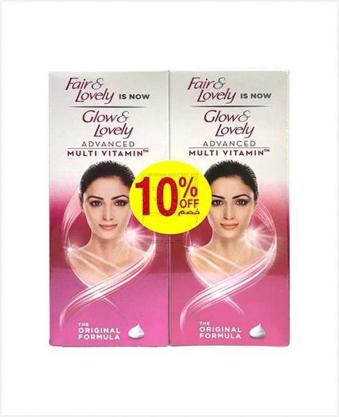 GLOW & LOVELY ADVANCED MULTIVITAMIN FACE CREAM 2X80GM@10%OFF