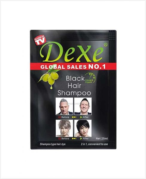 DEXE BLACK HAIR SHAMPOO 25ML