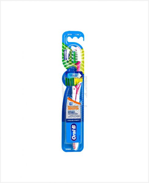 ORAL-B MAX CLEAN INDICATOR TOOTHBRUSH SOFT