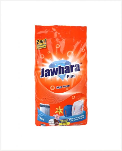 Jawharah Plus High Foam Detergent Powder Bag 6kg