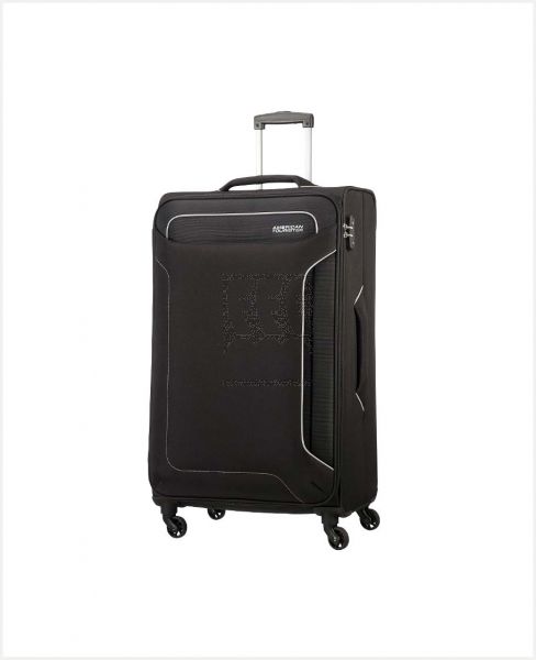 AMERICAN TOURISTER GAT HOLIDAY SOFT TROLLEY BLACK 55CM