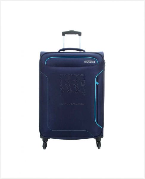 AMERICAN TOURISTER GAT HOLIDAY SOFT TROLLEY NAVY 55CM