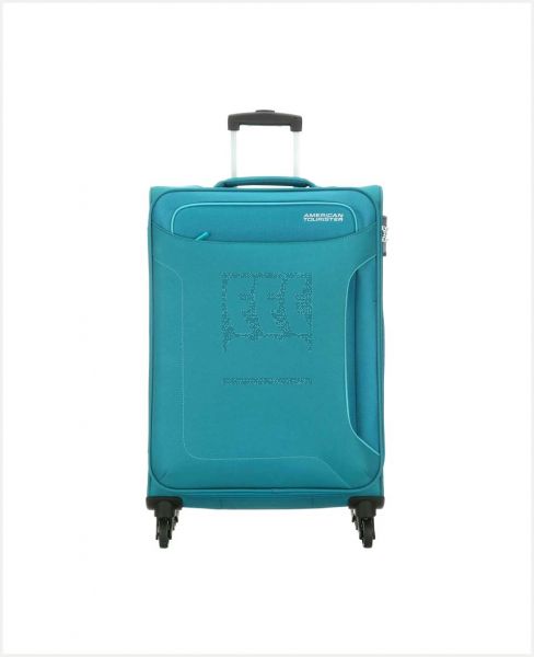 AMERICAN TOURISTER GAT HOLIDAY SOFT TROLLEY TEAL 55CM