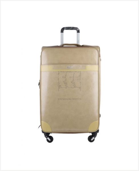 BULLET CLASIC LEATHER TROLLY 20INCH LSTRCH138