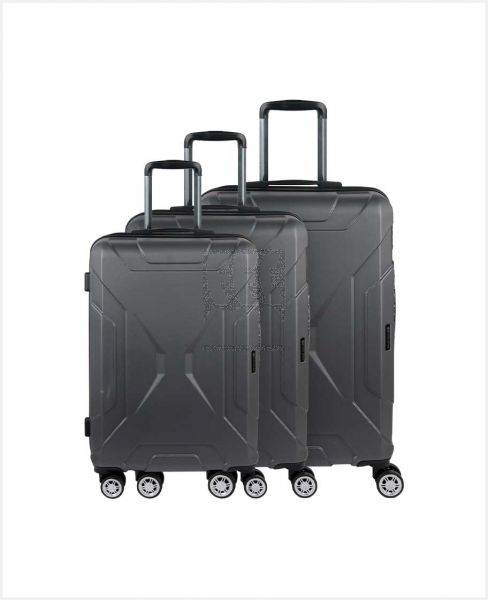 MILA CHAN 4WHEEL ABS TROLLEY 3PCS 20/24/28INCH 801