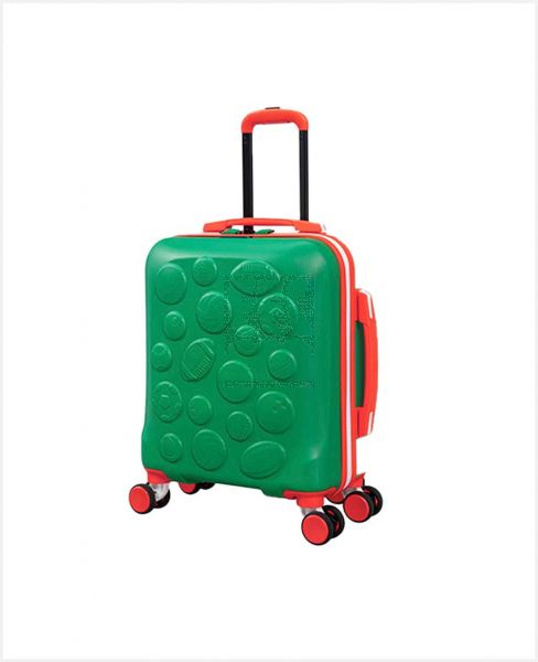 IT LUGGAGE KIDS HARD LUGGAGE TROLLEY GREEN 37CM 16309308-TB82809