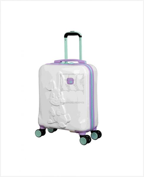 IT LUGGAGE KIDS HARD LUGGAGE TROLLEY WHITE 37CM 16308508-TB47570