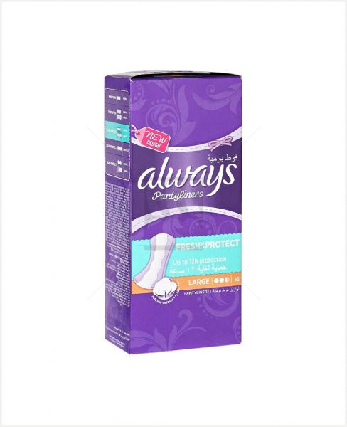 ALWAYS PANTYLINERS LARGE 16'S #PA030