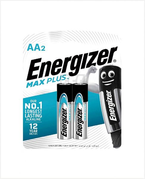 ENERGIZER MAX PLUS BATTERY ALKALINE AA BP2