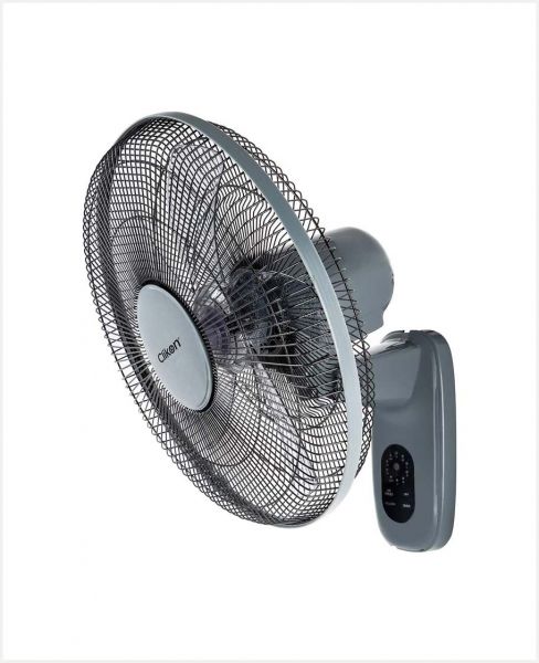 CLIKON WALL FAN WITH REMOTE CONTROL 16INCHES 45W CK2819