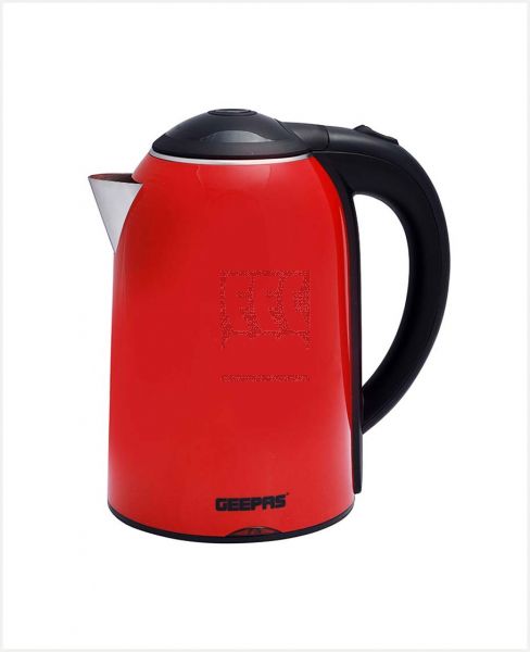 GEEPAS DOUBLE LAYER ELECTRIC KETTLE 1.7L GK38013