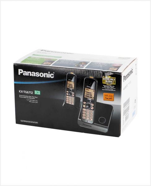 PANASONIC DIGITAL CORDLESS PHONE KX-TG6712